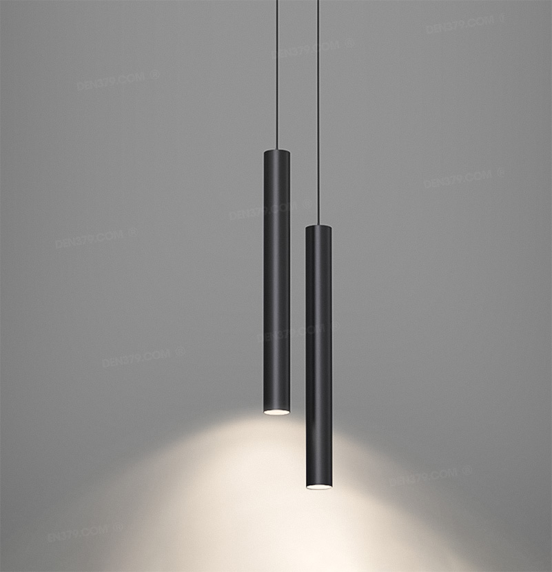 Đèn thả LED ống rọi thân sơn tĩnh điện THCN123