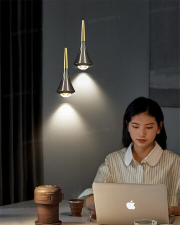 Đèn thả LED ống giọt nước phong cách hiện đại T-92