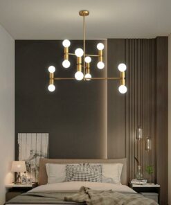 đèn chùm hiện đại trang trí phòng ngủ