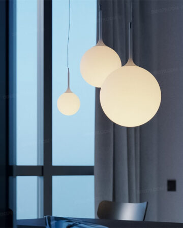 Đèn thả thủy tinh TT12