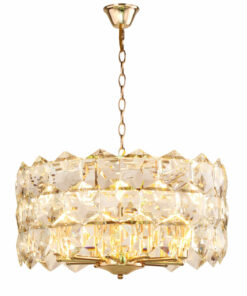 đèn chùm pha lê hiện đại