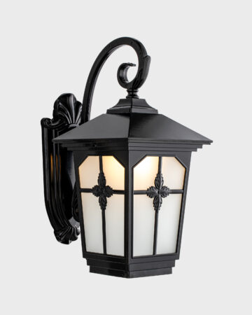 Đèn Tường Đồng Cổ Điển Pha Lê Hình Chóp Đen Sang Trọng VRG-VNT916P