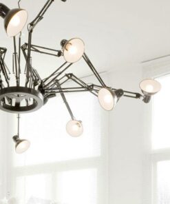 đèn chùm hiện đại chân nhện cao cấp