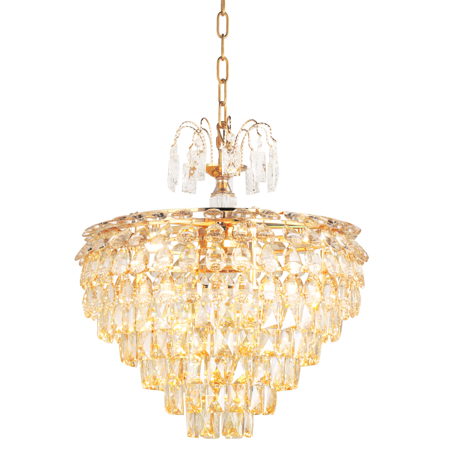 Đèn chùm trang trí pha lê cao cấp 19248