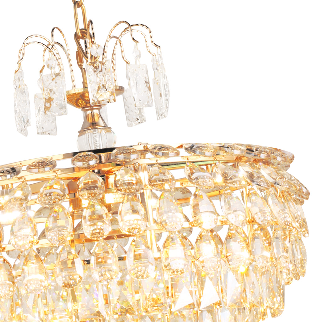 Đèn chùm trang trí pha lê cao cấp 19248