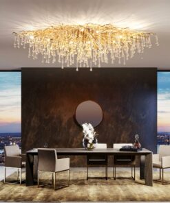 Đèn chùm trang trí cho sảnh khách sạn, phòng khách lớn