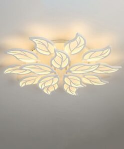 Đèn mâm LED ốp trần Chiếc Lá