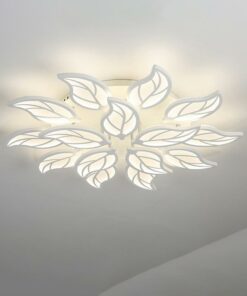 Đèn mâm LED ốp trần Chiếc Lá