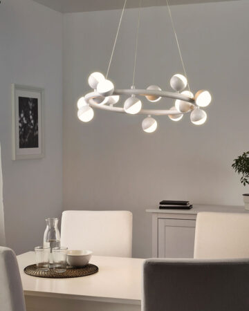 đèn thả trần trang trí bàn ăn