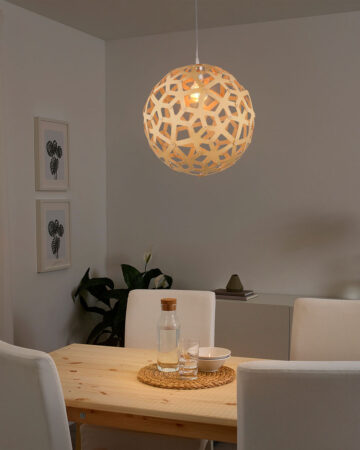 đèn thả trần trang trí bàn ăn