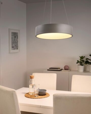 đèn thả trần trang trí bàn ăn