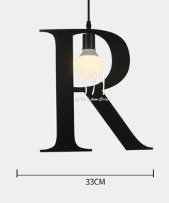 Đèn thả trang trí bảng 24 chữ cái THCN 57A