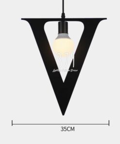 Đèn thả trang trí bảng 24 chữ cái THCN 57A