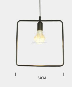 Đèn thả trang trí bảng chữ số THCN 57A