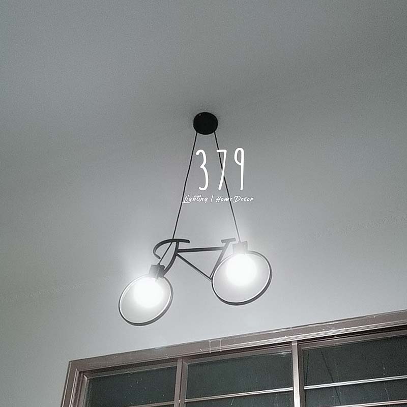 Đèn thả trang trí xe đạp giá rẻ THCN 03