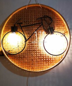 Đèn thả trang trí xe đạp giá rẻ THCN 03