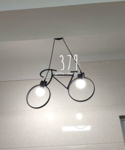 Đèn thả trang trí xe đạp giá rẻ THCN 03