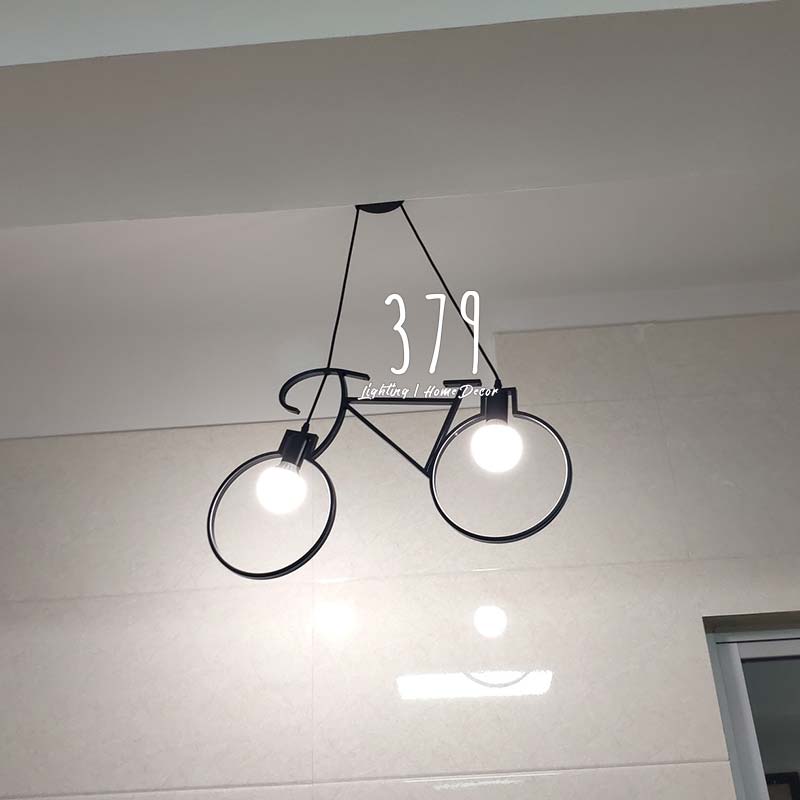 Đèn thả trang trí xe đạp giá rẻ THCN 03