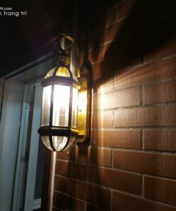Đèn gắn tường đồng trang trí ngoài trời WE605