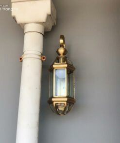 Đèn gắn tường đồng trang trí ngoài trời WE605