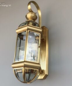 Đèn gắn tường đồng trang trí ngoài trời WE605