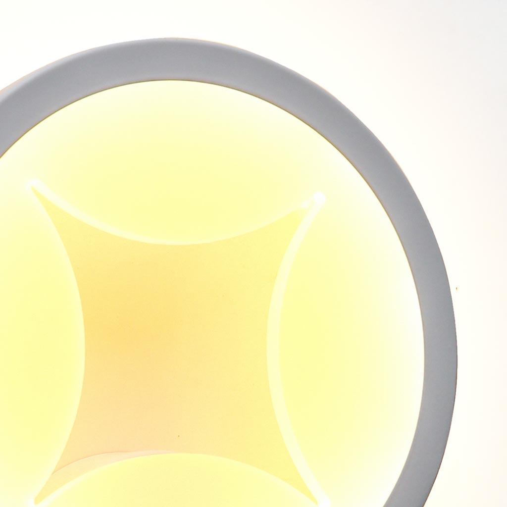 đèn tường đồng tiền led trang trí