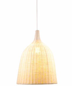 Đèn thả trang trí mây tre đan