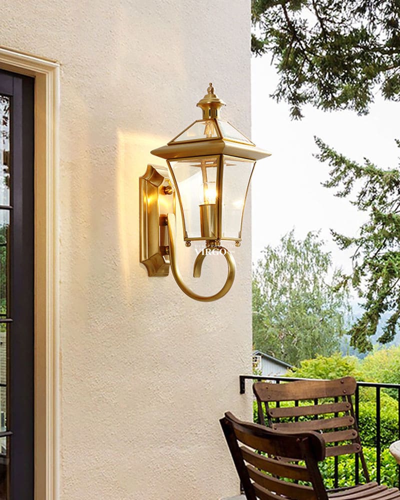 Đèn trụ đồng trang trí ngoài trời L670