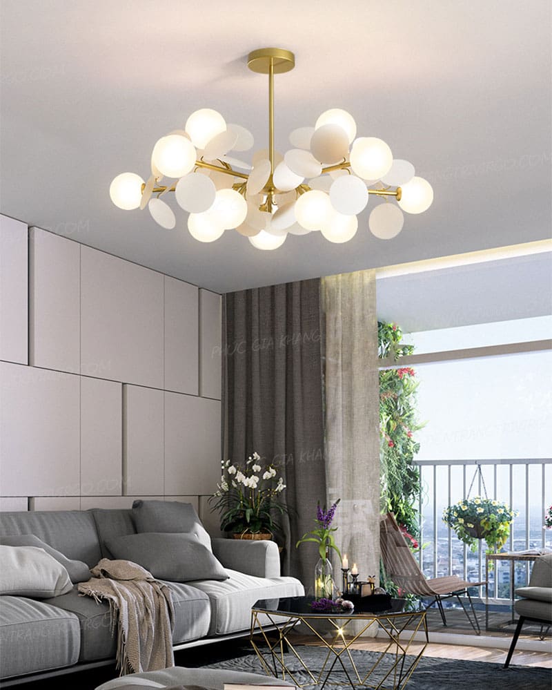 Đèn chùm nhánh hoa trang trí hiện đại L634