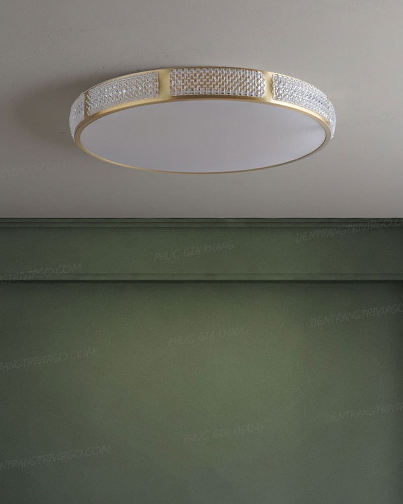 Đèn ốp trần đồng cao cấp L656