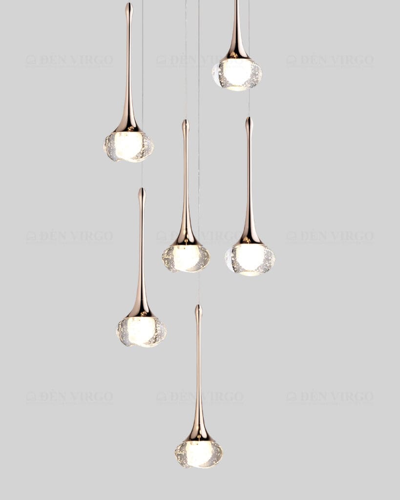 Đèn thả pha lê trang trí cao cấp