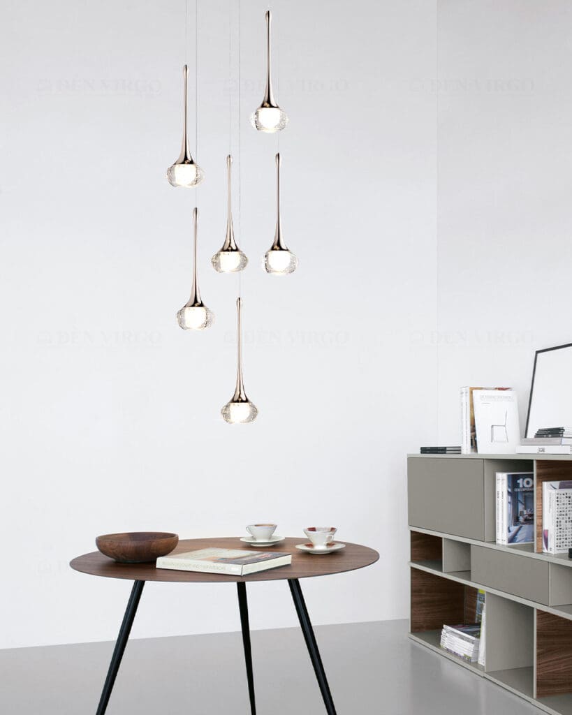 Đèn thả pha lê trang trí cao cấp