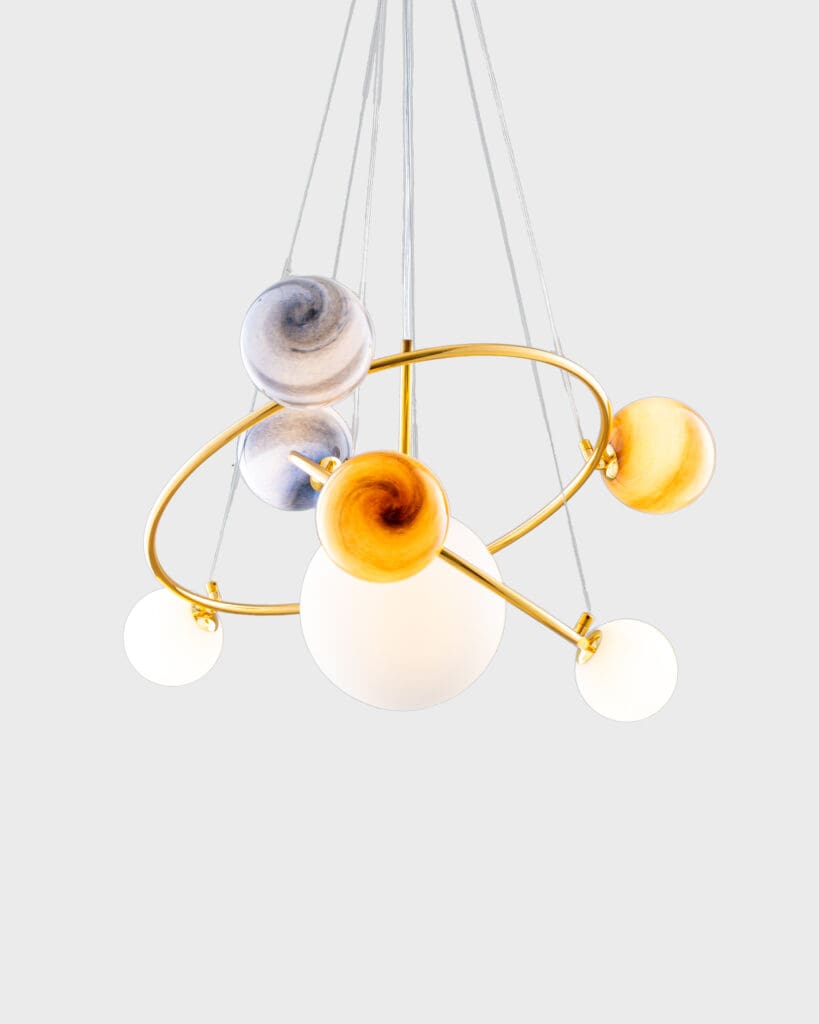 Đèn Chùm Trang Trí Phòng Ngủ Cho Bé Hình Các Hành Tinh VRG-THCN3420