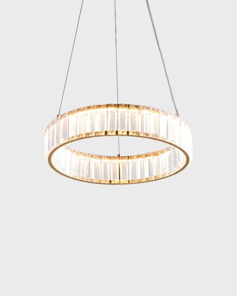 Đèn Thả Pha Lê Vòng Đơn Hiện Đại VRG-THD7050