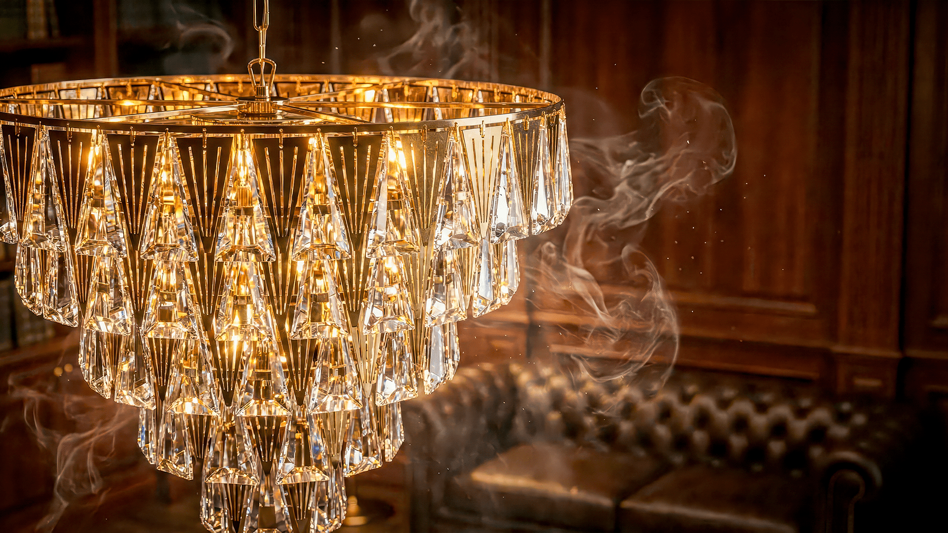 Top 10 Mẫu Đèn Chùm Pha Lê Phòng Khách Sang Trọng Nhất Đón Tết 2026