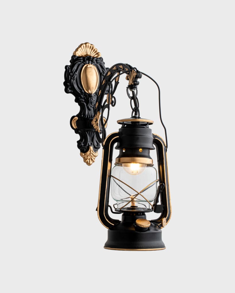 Đèn Tường Cổ Điển Pha Lê Sang Trọng Đen Vàng Giá Trị Nghệ Thuật VRG-6212GD