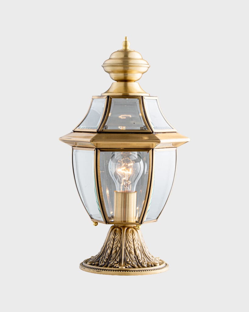 Đèn Ngoài Trời Đồng Cổ Điển Pha Lê Sang Trọng Ấm Áp VRG-TD25