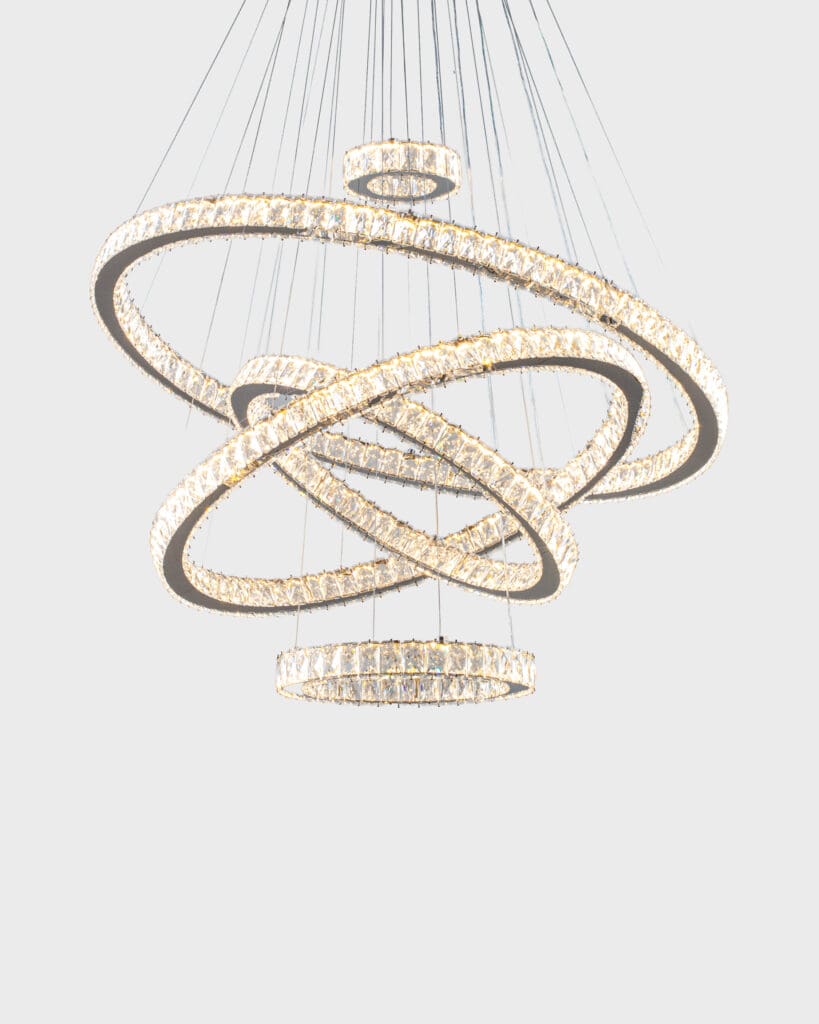 Đèn Chùm Pha Lê Hình Khối Đặc Sắc Sang Trọng VRG-TPL7201-28A