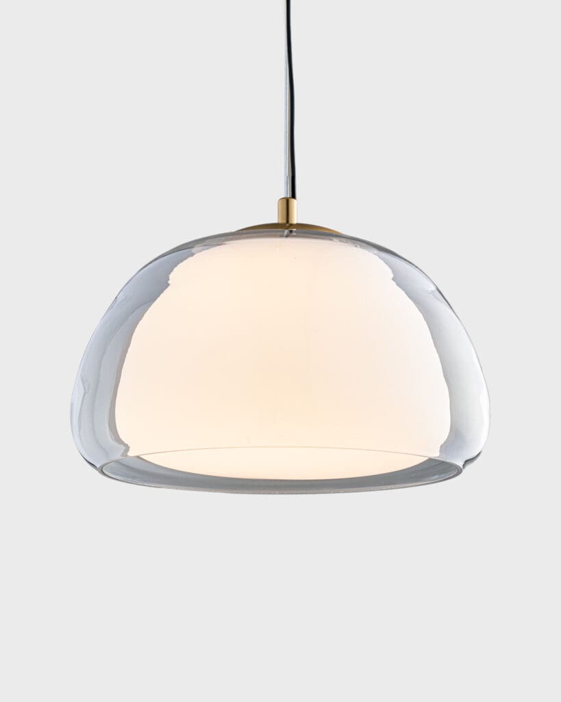 Đèn Thả Thủy Tinh Hiện Đại Tròn Thông Minh Vàng Sang Trọng VRG-TT56