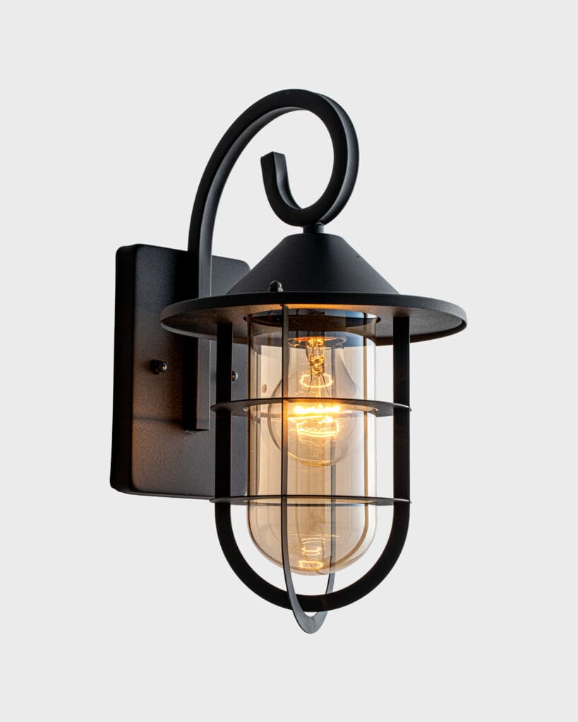 Đèn Tường Cổ Điển Thủy Tinh Đen Sang Trọng VRG-VNT8540