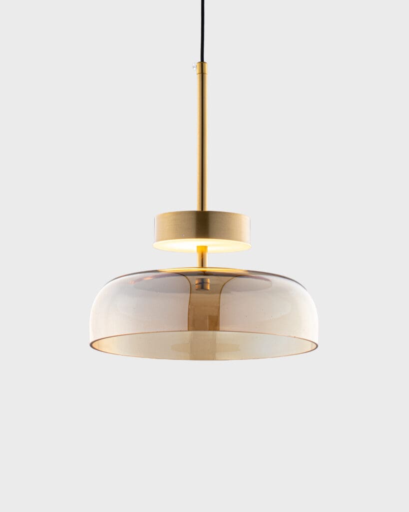 Đèn Thả Pha Lê Hiện Đại Khung Đồng Vàng Đẹp Sang Trọng VRG-TT50