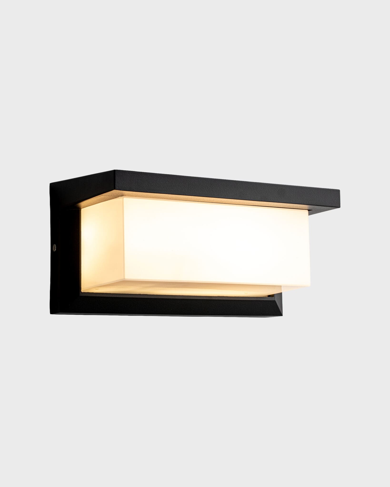 Đèn Ốp Tường Hiện Đại Hợp Kim Bát Góc Màu Đen Sang Trọng VRG-VNT603A20