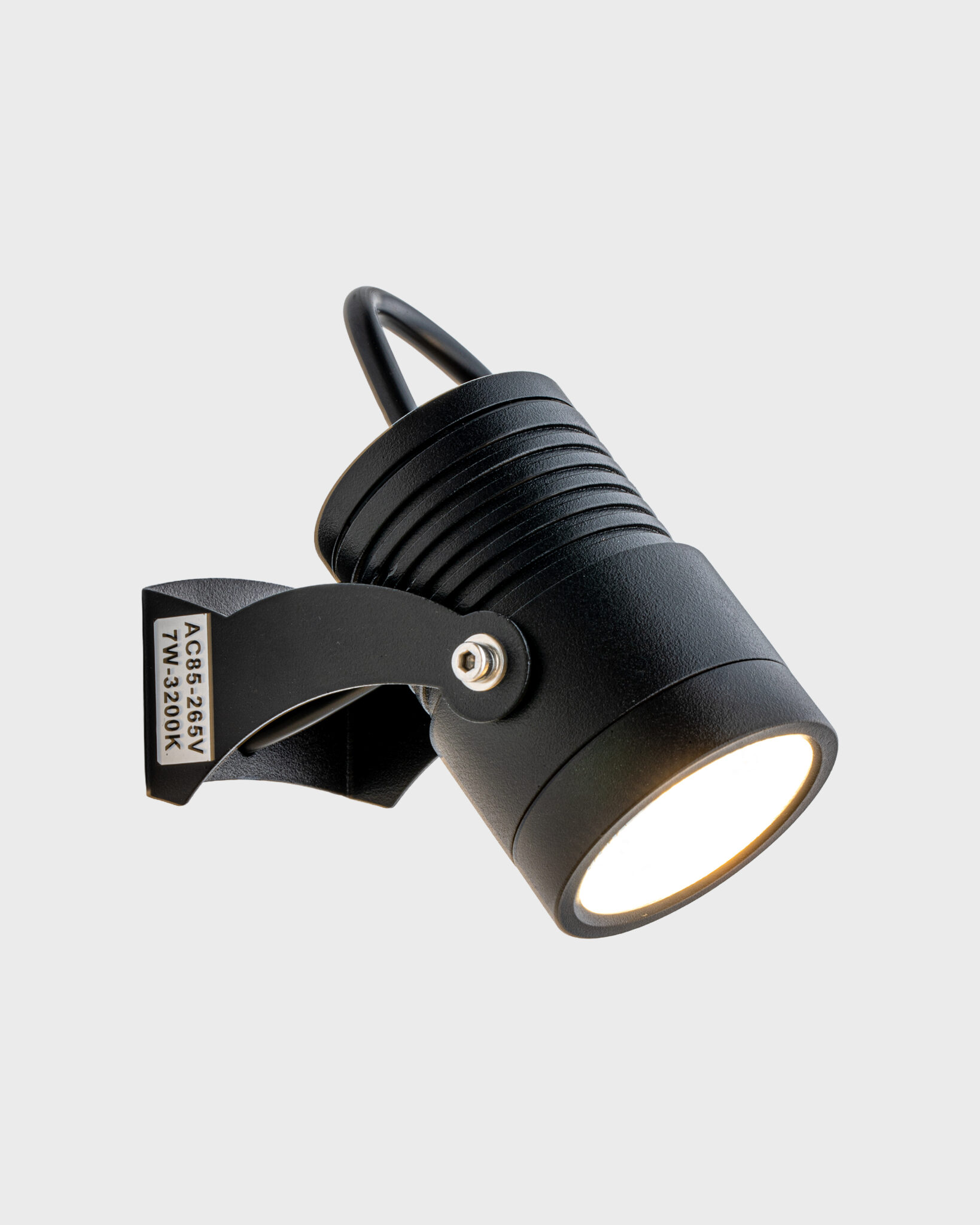 Đèn Spot LED Hiện Đại - Hợp kim - Hình tròn - Màu đen - Chi tiết sắc nét - Thiết kế tối giản - VRG-AFC009-7W