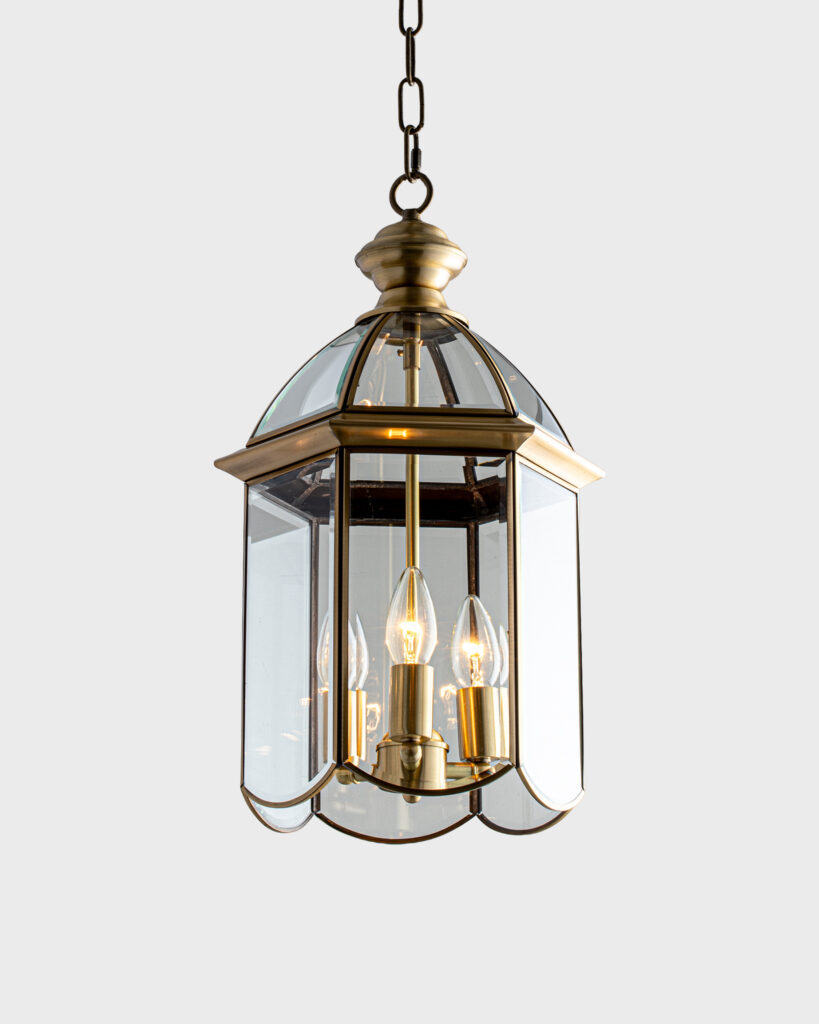 Đèn Thả Pha Lê Sang Trọng Hình Oval Màu Vàng Đồng Đẳng Cấp VRG-TD13