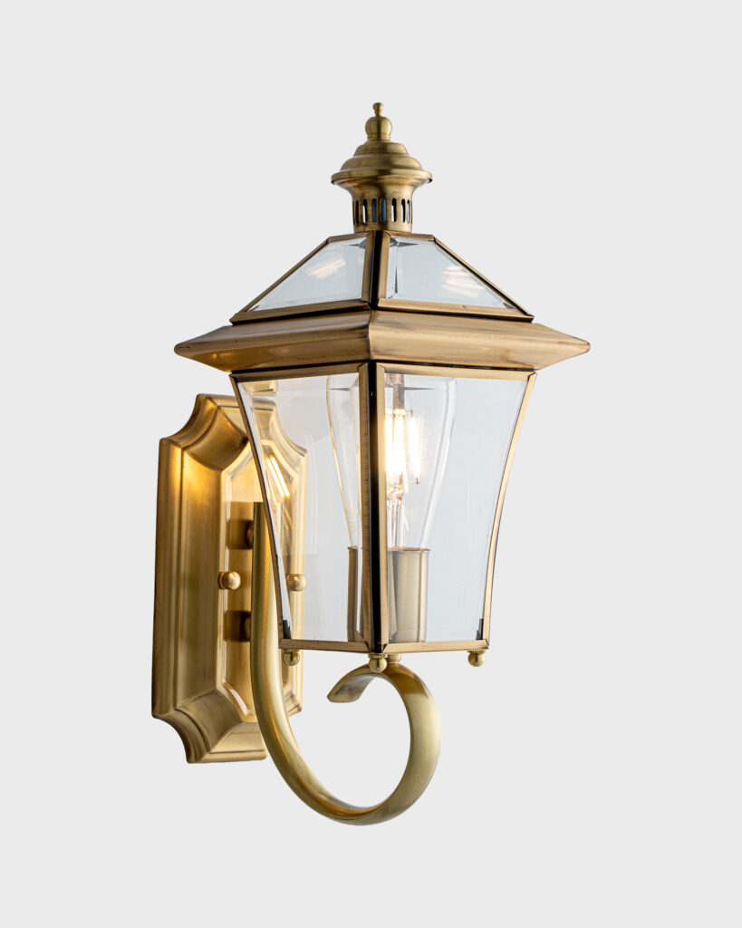 Đèn Tường Đồng Cổ Điển Pha Lê Sang Trọng Bạc Đẹp Độc Đáo VRG-VD01