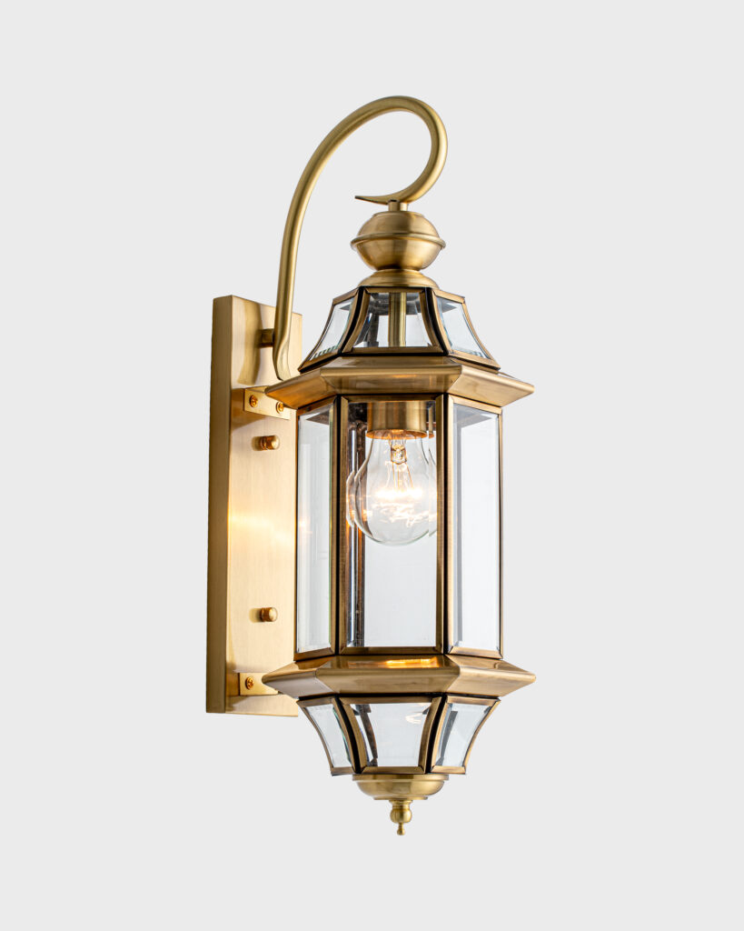 Đèn Tường Đồng Cao Cấp Hình Chóp Pha Lê Sang Trọng VRG-VD6015B