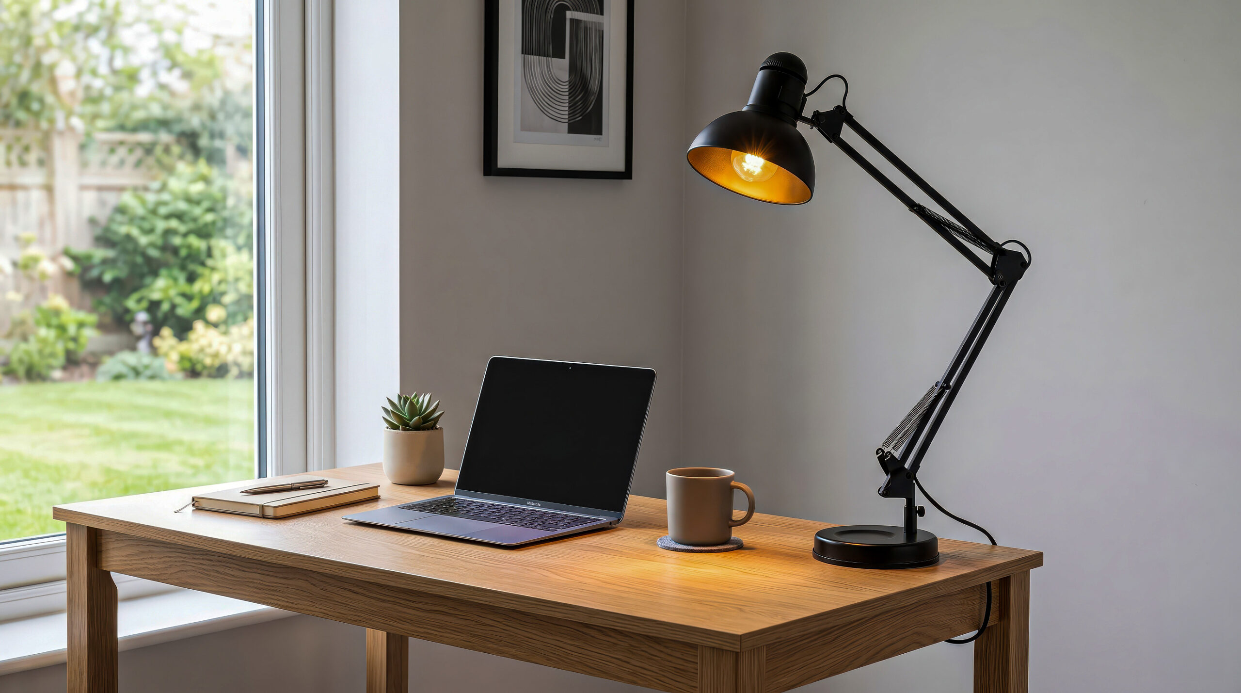 Đèn trang trí phòng làm việc phong cách tối giản minimalist