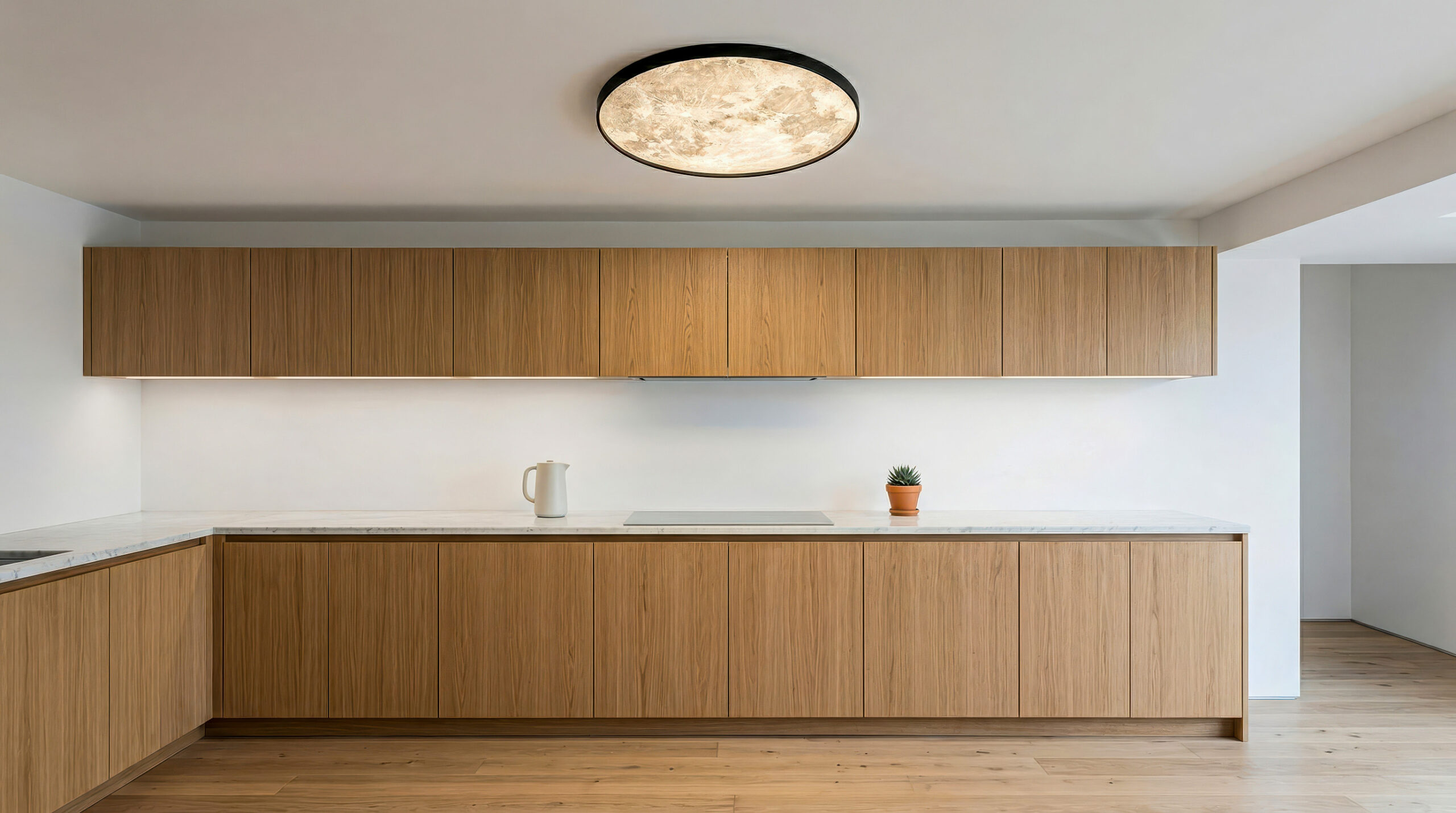 Đèn ốp trần phòng bếp tối giản minimalism