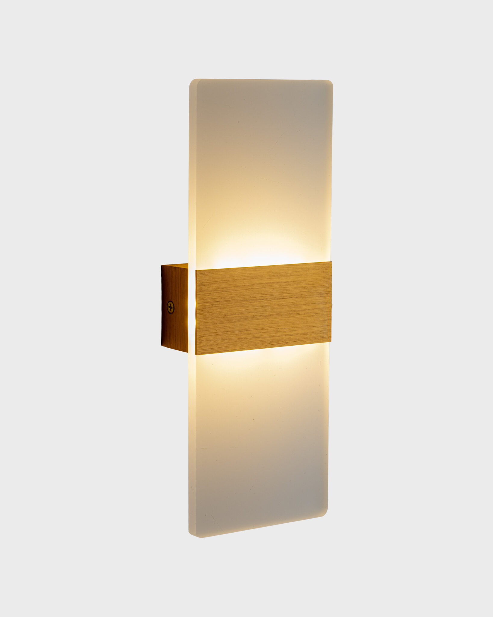 Đèn Tường Hiện Đại Gỗ Chắc Chắn Màu Vàng Sang Trọng VRG-GT34221
