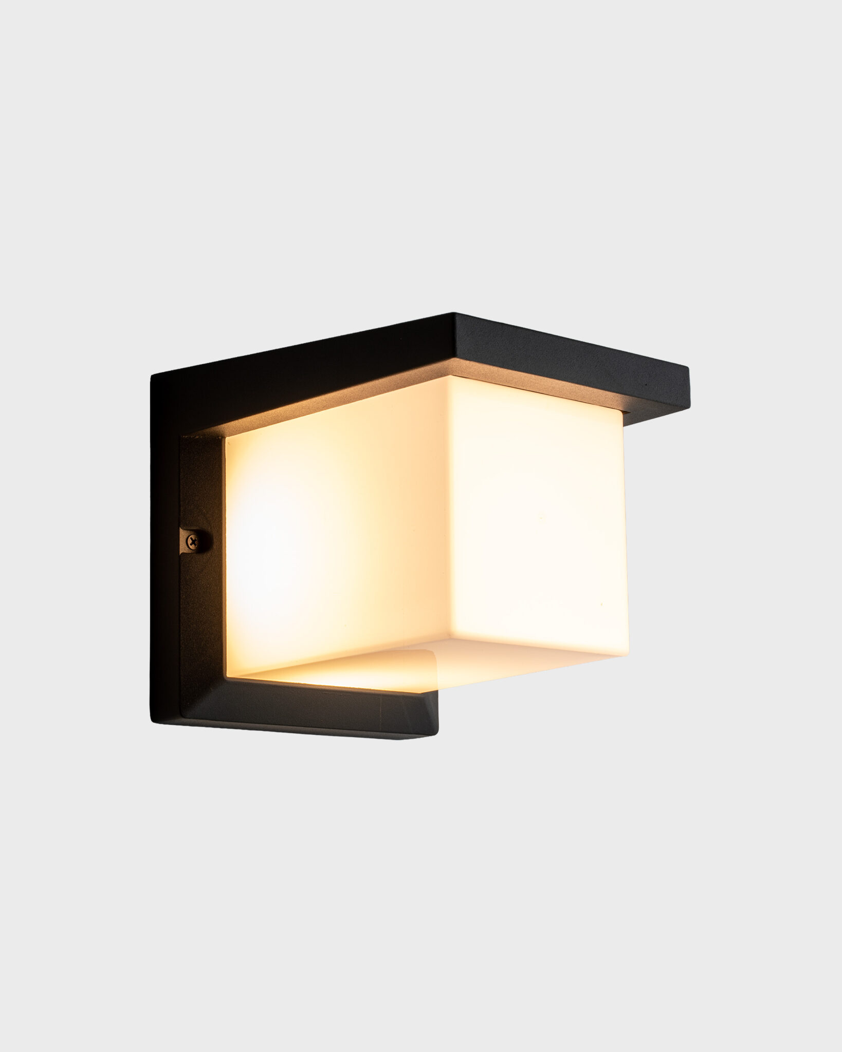 Đèn Tường Hiện Đại Hợp Kim Đen Hình Khối Sang Trọng VRG-VNT2230